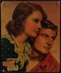 6p0030 BANJO ON MY KNEE jumbo LC 1936 best portrait of Barbara Stanwyck & Joel McCrea, ultra rare!