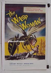 #003 WASP WOMAN linen 1sh '59 Roger Corman 