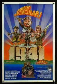 k053 1941 style F one-sheet movie poster '79 Spielberg, John Belushi