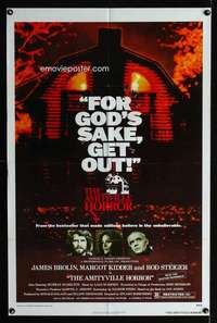 k078 AMITYVILLE HORROR one-sheet movie poster '79 AIP, James Brolin