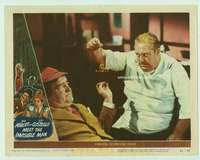 h282 ABBOTT & COSTELLO MEET THE INVISIBLE MAN movie lobby card #4 '51