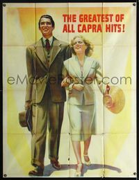 1m480 MR. SMITH GOES TO WASHINGTON top 2/3 3sh '39 Frank Capra, art of James Stewart & Jean Arthur!