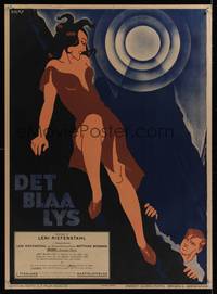 7g007 BLUE LIGHT Danish '32 incredible art of sexy star & director Leni Riefenstahl by Erik F.!