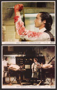 9p816 ANDY WARHOL'S FRANKENSTEIN 2 8x10 mini LCs '74 directed by Paul Morrissey, wacky Udo Kier!
