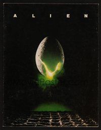 9p136 ALIEN promo brochure '79 Ridley Scott outer space sci-fi monster classic!