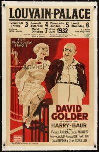 6s172 DAVID GOLDER linen pre-War Belgian '31 rich Jewish businessman Harry Baur loses his fortune!
