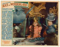 6x025 ALICE IN WONDERLAND LC '33 Charlotte Henry crowned Queen with Edna May Oliver!