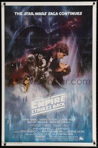 9h044 EMPIRE STRIKES BACK int'l 1sh '80 classic Gone With The Wind art by Roger Kastel