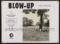 9h214 BLOW-UP Swiss LC R70s Antonioni, David Hemmings secretly photographing couple in park!