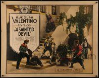3d232 SAINTED DEVIL 1/2sh '24 Argentinean nobleman Rudolph Valentino has his bride kidnapped, rare!