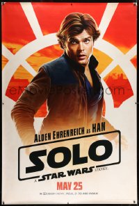 7k193 SOLO set of 5 special wilding posters 2018 A Star Wars Story, Howard, Ehrenreich, ultra rare!