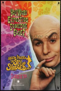 9c495 AUSTIN POWERS: THE SPY WHO SHAGGED ME teaser 1sh 1997 Mike Myers as Dr. Evil!