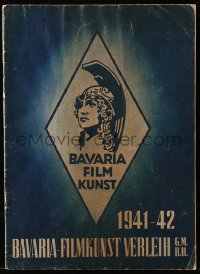 4d0022 BAVARIA FILMKUNST 1941-42 German campaign book 1941 movies made in WWII Nazi Germany, rare !