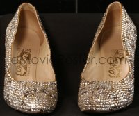 7a0002 MARILYN MONROE size 7 1/2B shoes 1960 she wore these Ferragamo pumps in Let's Make Love!