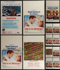 5x0048 LOT OF 13 FORMERLY FOLDED WINDOW CARDS 1960s-1970s great images from four different movies!