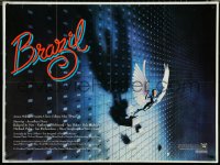 6c0020 BRAZIL wings style British quad 1985 Terry Gilliam directed, Jonathan Pryce, Robert De Niro!