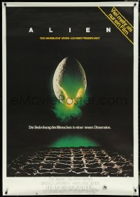 6g0033 ALIEN German 33x47 1979 Ridley Scott sci-fi classic, cool hatching egg image, ultra rare!