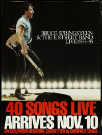 6g0016 BRUCE SPRINGSTEEN 36x48 Columbia music poster 1986 promoting Live 1975-85, ultra rare!