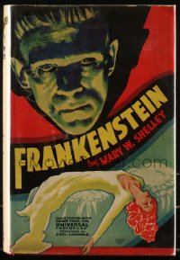 6h0053 FRANKENSTEIN Grosset & Dunlap hardcover book 1931 with the ultra rare original dust jacket!
