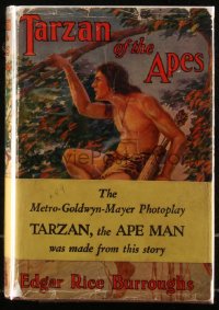 6h0066 TARZAN THE APE MAN Grosset & Dunlap hardcover book 1932 Tarzan of the Apes, ultra rare!