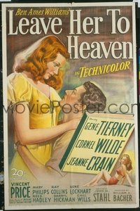 075 LEAVE HER TO HEAVEN 1sheet