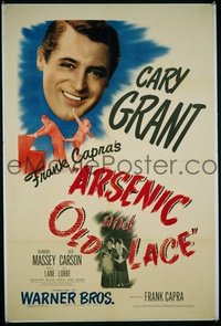 1508 ARSENIC & OLD LACE one-sheet movie poster '44 Cary Grant, Frank Capra
