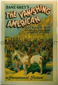 119 VANISHING AMERICAN ('25) paperbacked 1sheet