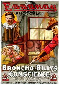 BRONCHO BILLY'S CONSCIENCE 1sheet
