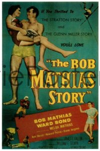 287 BOB MATHIAS STORY 1sheet 1954