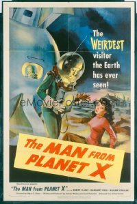 MAN FROM PLANET X 1sheet