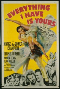EVERYTHING I HAVE IS YOURS 1sheet