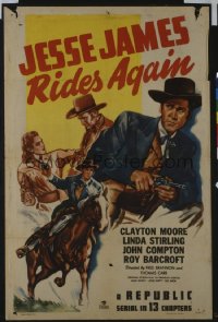 113 JESSE JAMES RIDES AGAIN entire serial 1sheet
