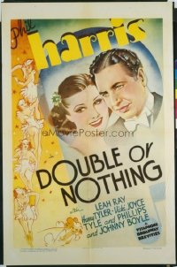 103 DOUBLE OR NOTHING 1sh '36 Phil Harris, Leah Ray